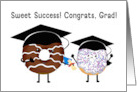 Sweet Success Donut Graduation Congratulations card