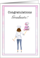 Congratulations Pastry Chef Graduate card