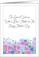 Mother’s Day To Like A Mother Colorful Hydrangeas card