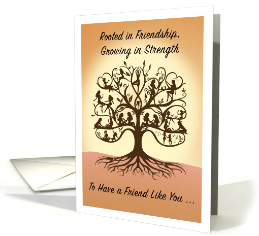 Roots in Friendship Sisterhood Appreciation card (1909736)