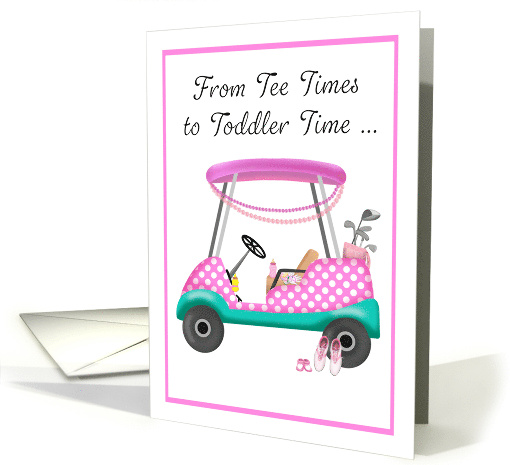 Mother's Day Mom Golf Cart card (1912178)