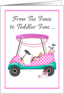 Mother’s Day Mom Golf Cart card