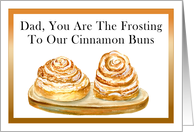 Happy Father’s Day Cinnamon Buns card
