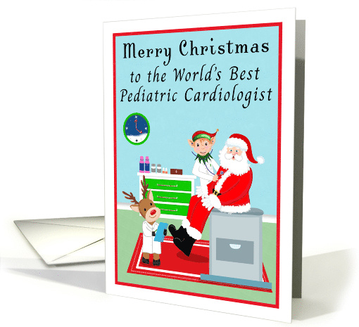 Pediatric Cardiologist Merry Christmas Santa Claus... (1930250)