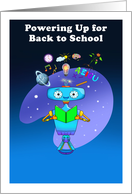 Back to School with Learning Robot card