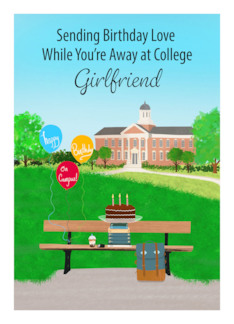 Girlfriend Happy Birthday Away at College