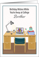 Brother Happy Birthday College Dorm Celebration