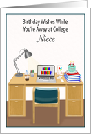 Niece Happy Birthday College Dorm Celebration