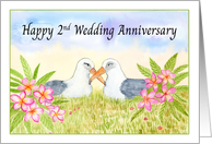 Happy 2nd Wedding Anniversary with Laysan Albatross