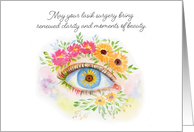Floral Get Well Lasik Surgery with Peonies and Sunflowers