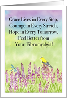Feel Better Fibromyalgia Gold Finch With Lavender