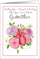 Godmother Healing Wishes from a Heart Attack with Roses