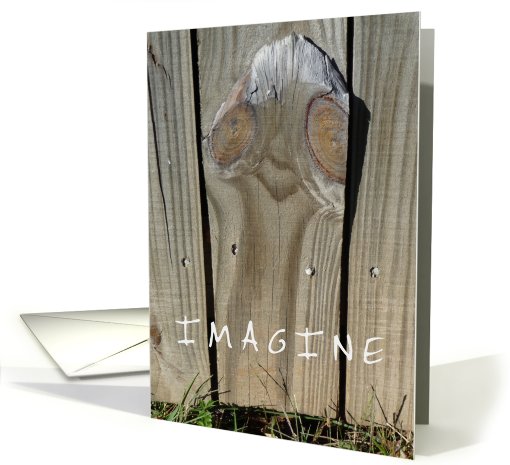 Imagine the possibilities in life card (903993)