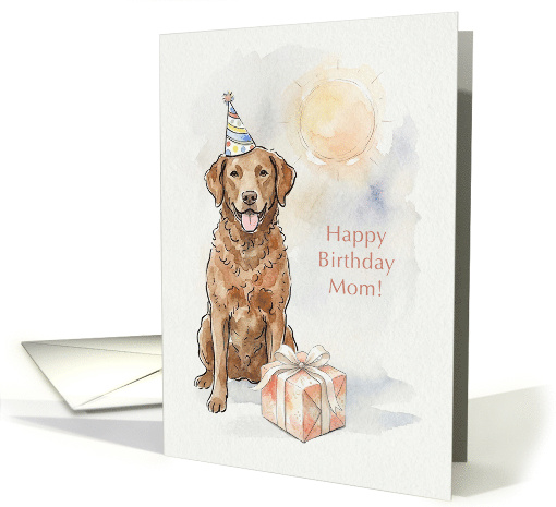 Birthday Card for Mom from American Water Spaniel Dog card (1973942)