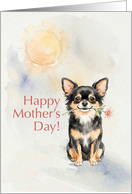 Mothers Day Card From Your Tricolor Chihuahua card