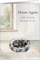 Home Again Safe at Home Because of You Black Chihuahua Thank You