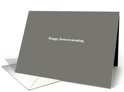 Happy housewarming card (930038)