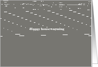 Happy housewarming card