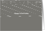 Happy Good Friday card