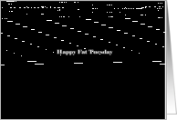 Happy Fat Tuesday card