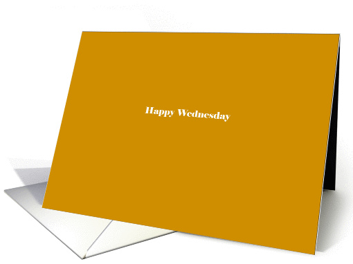 Happy Wednesday card (931903)