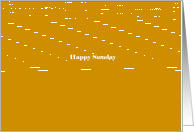 Happy Sunday card