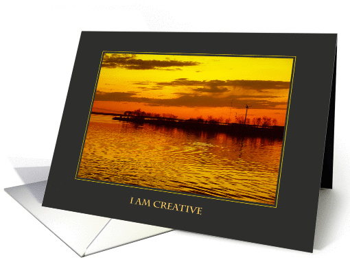 I Am Creative (Encouragement) card (903077)