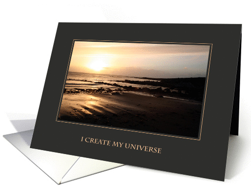 I Create My Universe (Encouragement) card (903081)