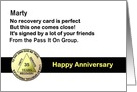 35 Years Marty, Congratulations from all of us, Custom Text card
