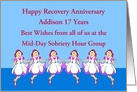 17 Years Addison, Women dancing, From all of us, Custom Text card