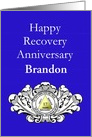 17 Years, Brandon, Crafted from solid rock, Digital Art, Custom Text card