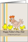 Happy Father’s Day Dad, Custom Text card