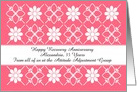 35 Years Alexander, Recovery Anniversary. A Custom Text Card