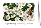 39 Years Alexandria, Happy Recovery Anniversary. Custom Text card