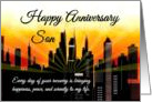 Son, Happy Recovery Anniversary card