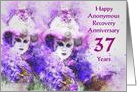37 Years, Happy Anonymous Recovery Anniversary card
