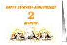 2 Months, Happy Anonymous Recovery Anniversary card