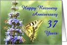 37 Years, Happy Anonymous Recovery Anniversary card
