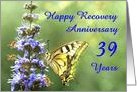 39 Years, Happy Anonymous Recovery Anniversary card