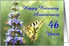 46 Years, Happy Anonymous Recovery Anniversary card