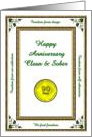 90 DAYS. Clean and Sober, Happy Anniversary, Freedom card