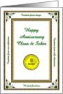 8 MONTHS. Clean and Sober, Happy Anniversary, Freedom card