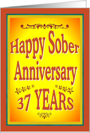 37 YEARS Happy Sober...