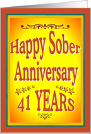 41 YEARS Happy Sober...