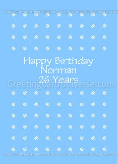 Happy Birthday 26...