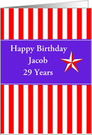Happy Birthday Jacob...