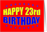 Happy 23rd Birthday