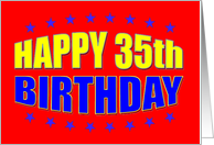 Happy 35th Birthday