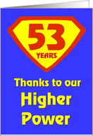 53 Years Thanks to...