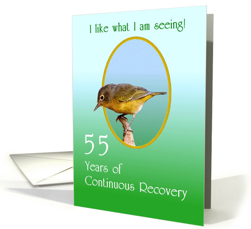 55 Years, I like what I am seeing! Continuous Recovery, card (1270296)